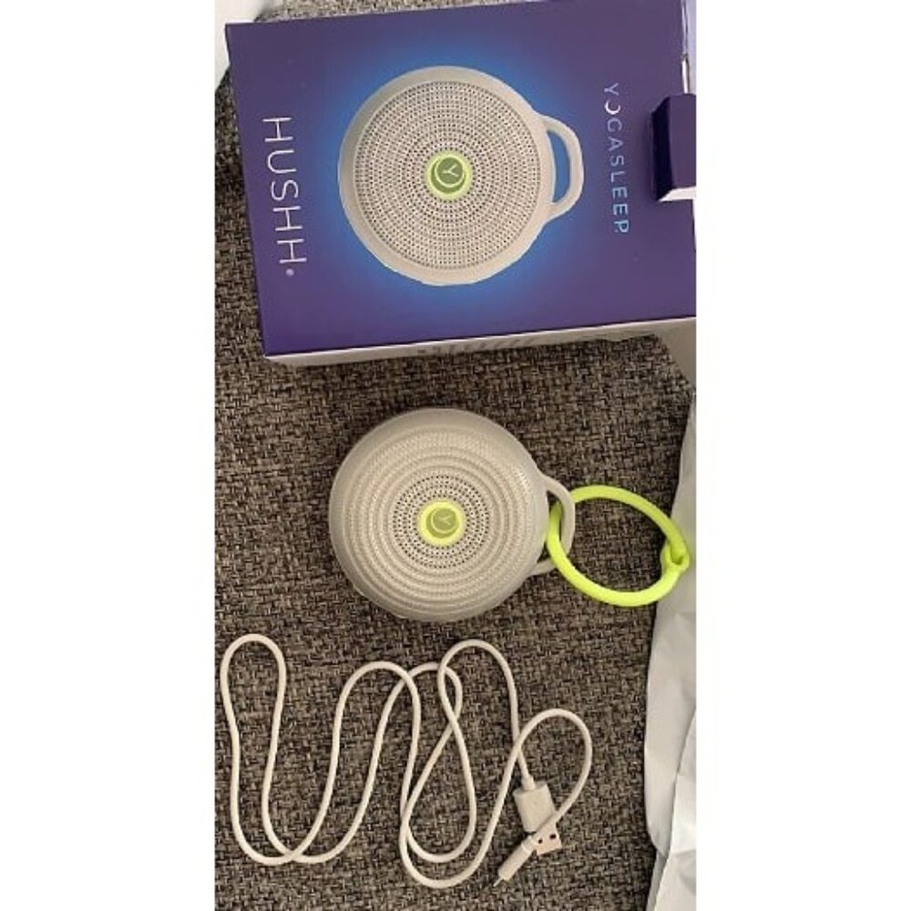 New Portable White Noise Sound Machine For Baby, 3 Soothing Natural Sounds